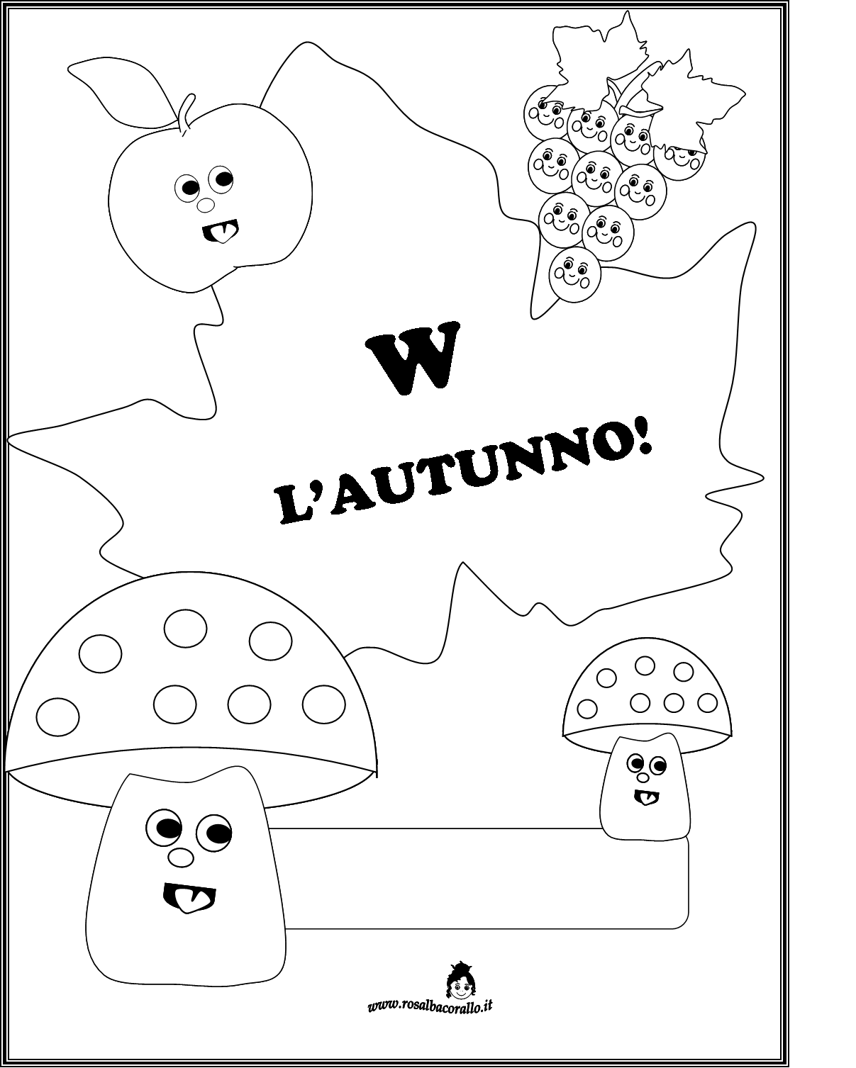 Copertine Autunno Per Bambini