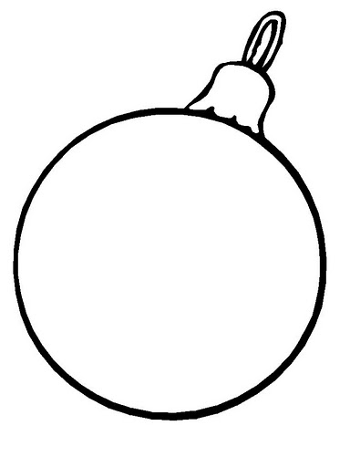 kaboose coloring pages for christmas ornaments - photo #11